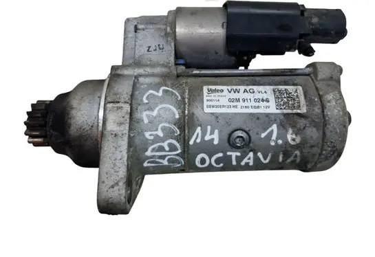 Skoda Octavia Mk3 (5E) Starter motor 02M911024S