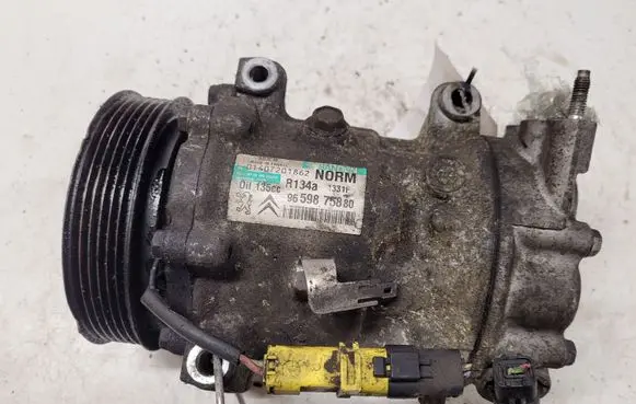 Peugeot 407 Air conditioning (A/C) compressor (pump) 9659875880 01407201862 R134A