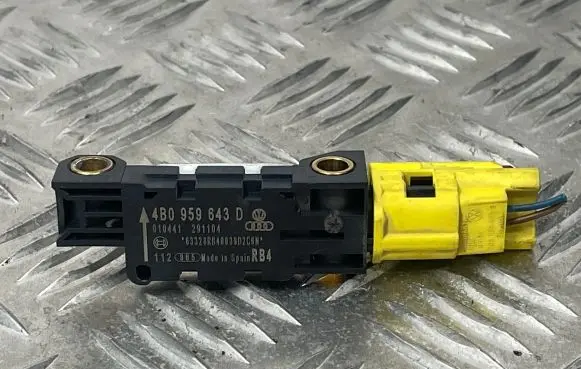 Audi A3 S3 8P Airbag deployment crash/impact sensor 4B0959643D