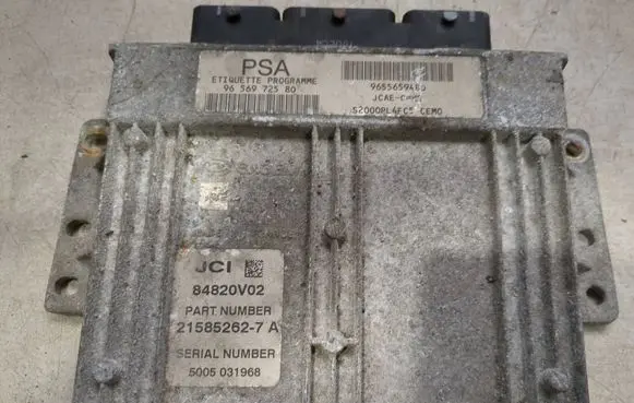 Peugeot 206 Engine control unit/module 9655659480 S2000PL4FC5 9656972580