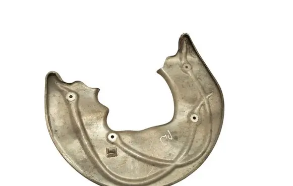 Audi A6 S6 C8 4K Front brake disc dust cover plate 8W0615312E