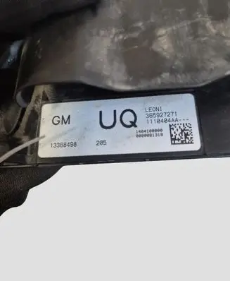 Opel Astra J Positive wiring loom 13368498 1110404AA
