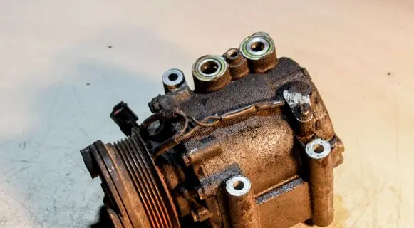 Jaguar X-Type Air conditioning (A/C) compressor (pump) 1X4H19D629AA