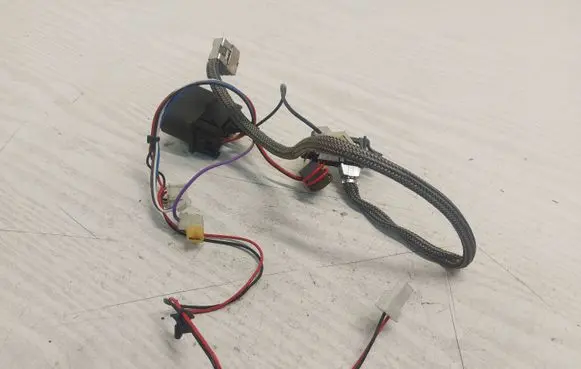 Audi Q7 4L Headlight/headlamp wiring loom/harness 