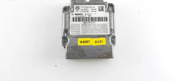 Volkswagen Touareg II Airbag control unit/module 7P0959655B 0285010939 7P0959655