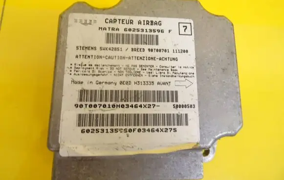 Renault Espace III Airbag control unit/module 6025313596F