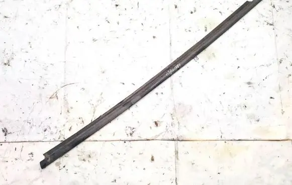Front door glass trim molding