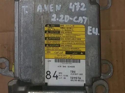 Toyota Avensis T250 Airbag control unit/module 8917005121 215767102