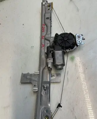 Peugeot 207 Front door window regulator with motor 9681181280