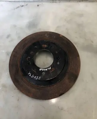 Hyundai Kona II Rear brake disc