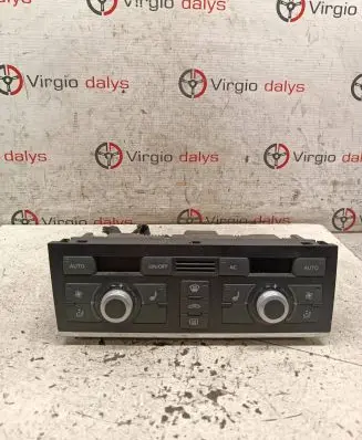 Audi A6 S6 C6 4F Climate control unit 4F1820043AL 4F0910043B 5HB00883356