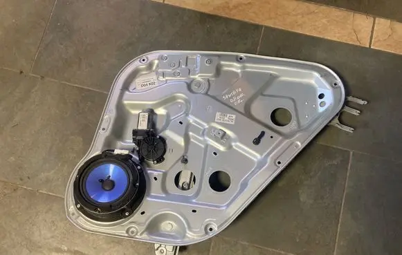 Hyundai Santa Fe Rear door window regulator with motor 834802B030J4S4 CGD0064 2601244