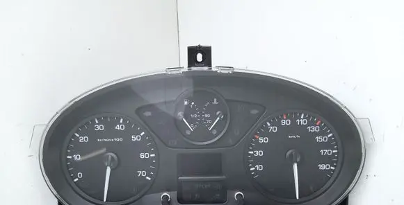 Peugeot Partner Speedometer (instrument cluster) 55501310104 9801642280 503001316152