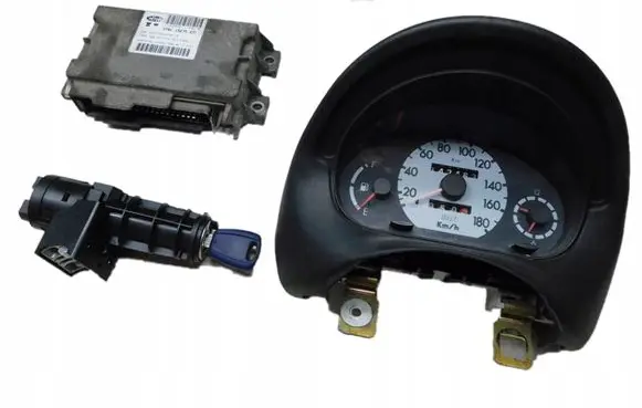 Fiat Seicento/600 Engine ECU kit and lock set 