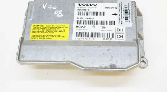 Renault Trafic II (X83) Airbag control unit/module 0285010372 P31264932