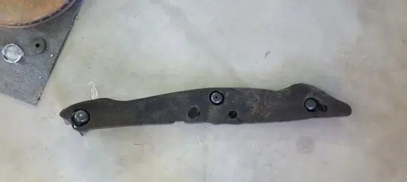 Porsche Panamera (970) Fender end trim 97050464201 970504642