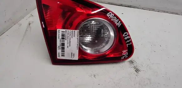 Nissan Qashqai Tailgate rear/tail lights