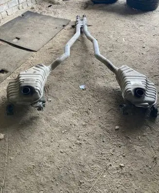 Volkswagen Phaeton Muffler/silencer 3D0253611N 3D0253611M
