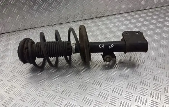 Citroen C4 I Front shock absorber with coil spring