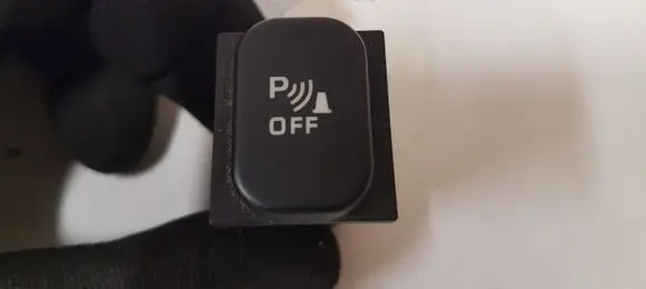 Peugeot 607 Parking (PDC) sensor switch 96512126XT
