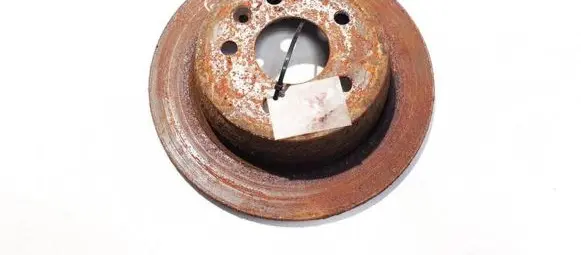 Mercedes-Benz Vito Viano W638 Rear brake disc neventiliuojamas