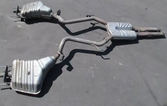 Mercedes-Benz S W221 Muffler/silencer A2214911100 A2214913900 A2214914000
