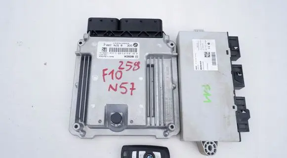 BMW 5 F10 F11 Engine ECU kit and lock set 8574100