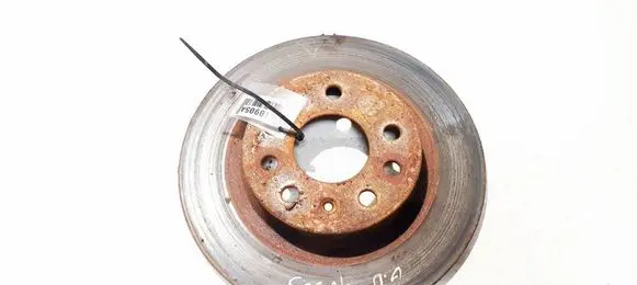 Opel Signum Rear brake disc neventiliuojamas