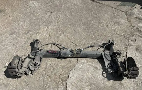 Rear axle beam