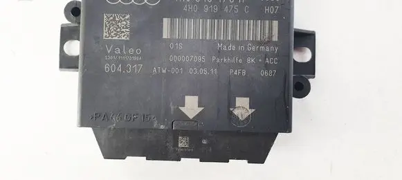 Audi A7 S7 4G Parking PDC control unit/module 4H0919475H99 4H0919475H