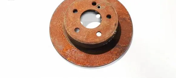Mercedes-Benz C AMG W204 Rear brake disc neventiliuojamas
