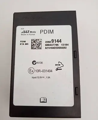 Opel Astra J Bluetooth control unit module 22829144 10R031494 688437706