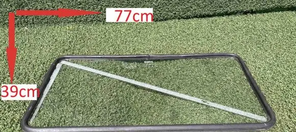 Iveco Daily 1st gen Rear windscreen/windshield window 43R00082