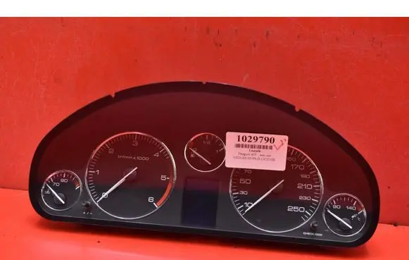Peugeot 407 Speedometer (instrument cluster) 9658138280