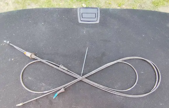 Mini One - Cooper R50 - 53 Engine bonnet/hood lock release cable 