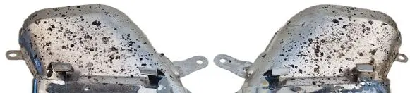 Audi A6 S6 C7 4G Muffler ending 4G0253825P 4G0253825N