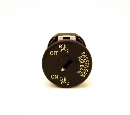 Passenger airbag on/off switch