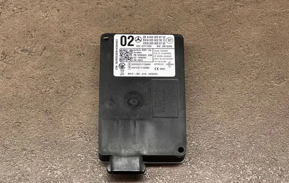 Mercedes-Benz S W222 Blind spot module A0009058702 A0009026613 A0009056700