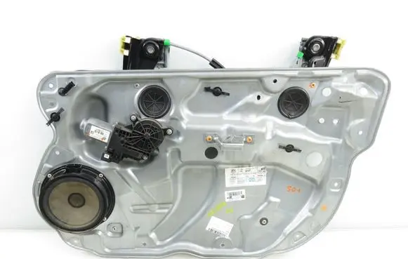 Volkswagen Polo IV 9N3 Front door window regulator with motor 6Q2959801E