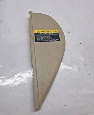 Dashboard side end trim