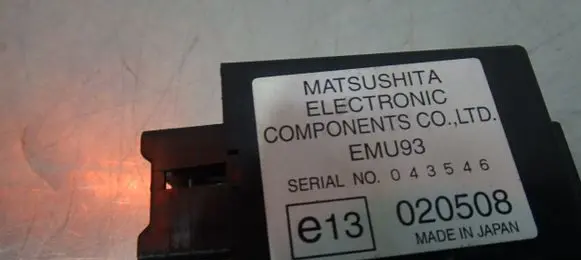 Suzuki Ignis Central locking relay 020508