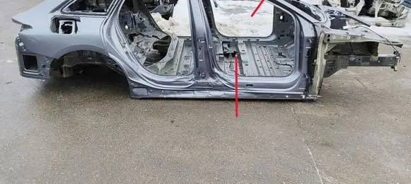 Audi A6 etron 85E Front quarter panel