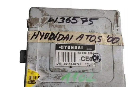 Hyundai Atos Classic Engine ECU kit and lock set 39110-02740