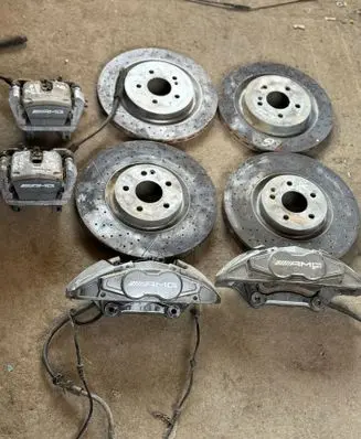 Mercedes-Benz CLA C117 X117 W117 Brake discs and calipers set 17609