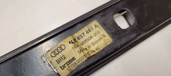 Audi Q7 4L Front window lifting mechanism without motor 4L0837461A 1021986336205