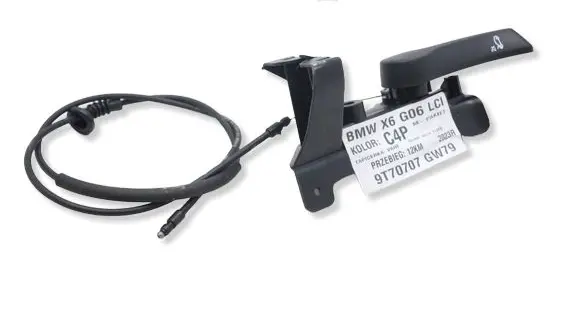BMW X6 G06 Engine bonnet/hood lock release cable 7434345MWGK