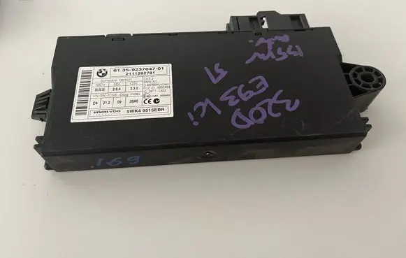 BMW 3 E92 E93 CAS control unit/module 9237047 5WK49515EBR