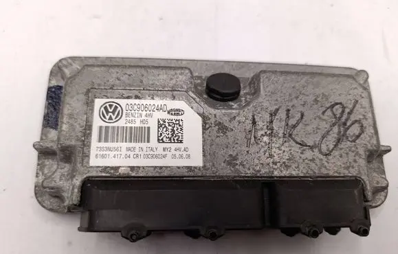 Volkswagen Polo V 6R Engine control unit/module 03C906024AD 73S3UU56J