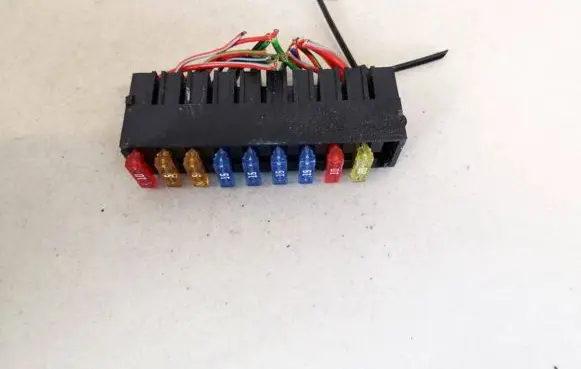 Audi A6 S6 C6 4F Fuse box set 4D0937501