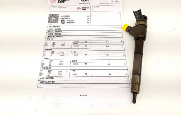 Honda HR-V Fuel injector 16450RZ0G01 0445110532
